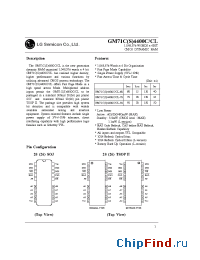 Datasheet GM71C4400CLT-80 manufacturer LG