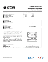Datasheet DFM600LXS18 manufacturer Linear IS