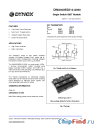 Datasheet DIM2400ESS12-A manufacturer Linear IS