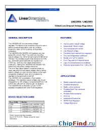 Datasheet LND2950 manufacturer Linear Dimensions Designs