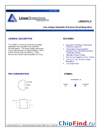 Datasheet LND431 manufacturer Linear Dimensions Designs