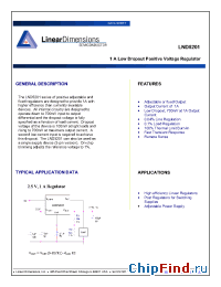 Datasheet LND5201 manufacturer Linear Dimensions Designs