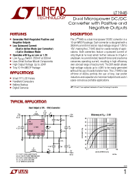 Datasheet CD43-100 manufacturer Linear