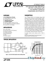 Datasheet LT1303C-5 manufacturer Linear