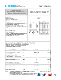 Datasheet SMC12C производства Lite-On