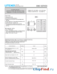 Datasheet SMC15CA manufacturer Lite-On