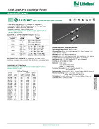 Datasheet 0213001 manufacturer Littelfuse