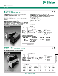 Datasheet 344803 manufacturer Littelfuse