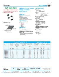 Datasheet WT0805ML120L manufacturer Littelfuse
