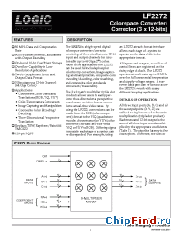 Datasheet LF2272-20 manufacturer Logic Devices