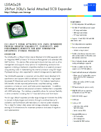 Datasheet LSISASX28 manufacturer LSI