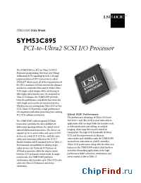 Datasheet SYM53C895A manufacturer LSI Logic