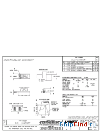 Datasheet CCL-LX45SRT-TR manufacturer Lumex