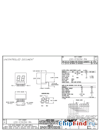 Datasheet LDD-E302NI-RA manufacturer Lumex