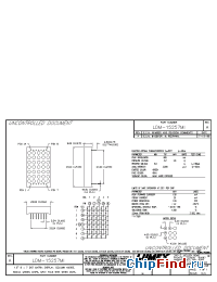 Datasheet LDM-15257MI manufacturer Lumex