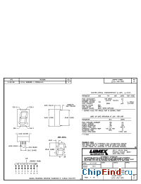Datasheet LDS-AA14RI manufacturer Lumex