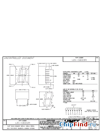 Datasheet LDS-C8022RI manufacturer Lumex