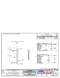 Datasheet OED-CL3054B33 manufacturer Lumex