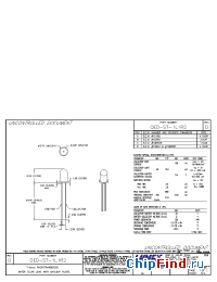 Datasheet OED-ST-1L1R2 manufacturer Lumex