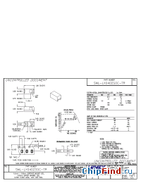 Datasheet SML-LX0402SOC-TR manufacturer Lumex