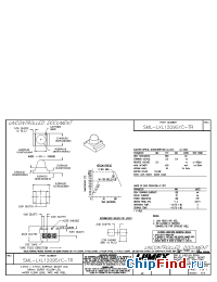 Datasheet SML-LXL1209SYC-TR производства Lumex