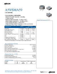 Datasheet A59 производства M/A-COM