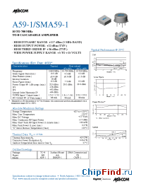 Datasheet A59-1 производства M/A-COM