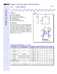 Datasheet AM05-0006-TB производства M/A-COM