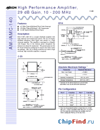 Datasheet AM-140 производства M/A-COM