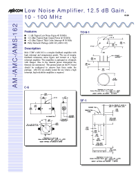 Datasheet AM-162PIN производства M/A-COM