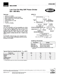 Datasheet DS56-0001 производства M/A-COM