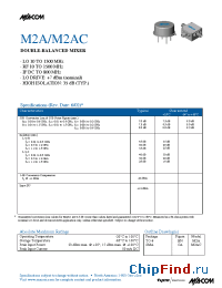 Datasheet M2AC производства M/A-COM