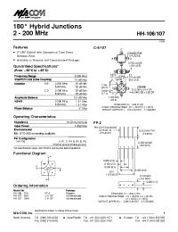 Datasheet NJG1524PC1-C2 производства M/A-COM