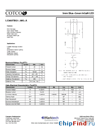 Datasheet LC503TBG1-30G-A производства Marktech