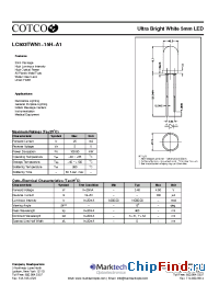 Datasheet LC503TWN1-15H-A1 производства Marktech