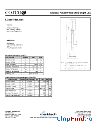 Datasheet LO566THR1-60H производства Marktech