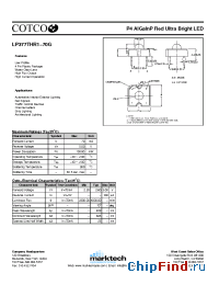 Datasheet LP377THR1-70G производства Marktech