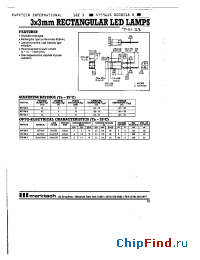 Datasheet MT109-R производства Marktech