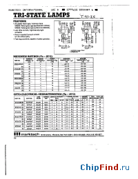 Datasheet MT205-O производства Marktech