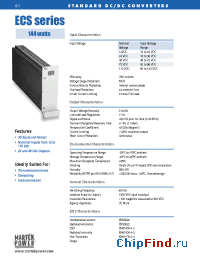 Datasheet ECSXX246000 manufacturer Martek Power