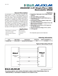 Datasheet DS2065W-100 производства MAXIM