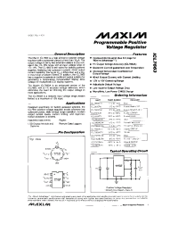 Datasheet ICL7663A производства MAXIM