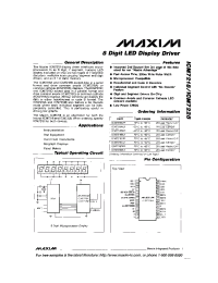 Datasheet ICM7218C производства MAXIM