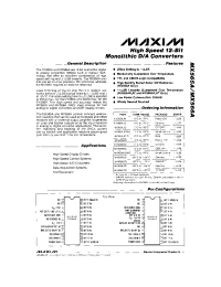 Datasheet MX565AJQ manufacturer MAXIM