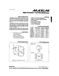 Datasheet MX580J manufacturer MAXIM