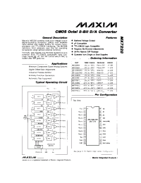 Datasheet MX7228B manufacturer MAXIM