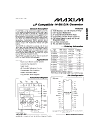 Datasheet MX7536J manufacturer MAXIM