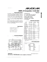 Datasheet MX7542GB manufacturer MAXIM