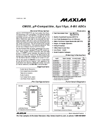 Datasheet MX7575JEWN manufacturer MAXIM