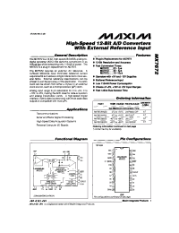 Datasheet MX7672 manufacturer MAXIM